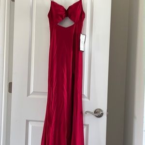 Red prom dress